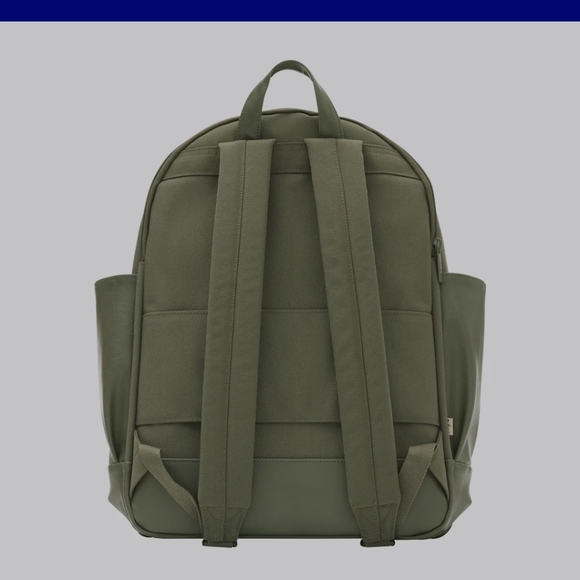 NEW AUTHENTIC BEIS, CANVAS AND LEATHER TRAVEL BACKPACK. - Picture 11 of 16